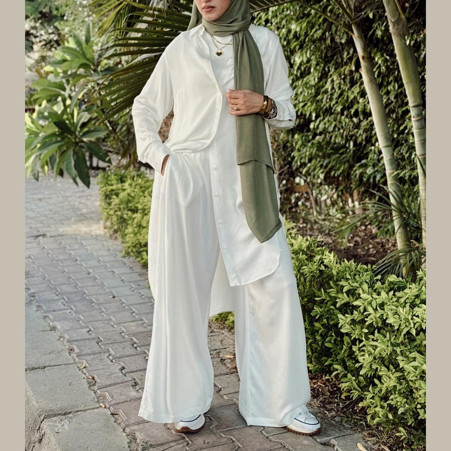 '- AB Essential Women Wear - Badya Set White